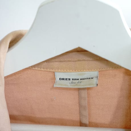 dries van noten double jacket