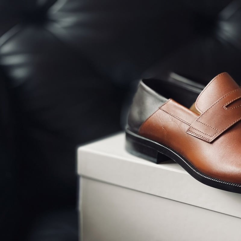 新品 maison margiela 2021ss tabi leather loafer 4