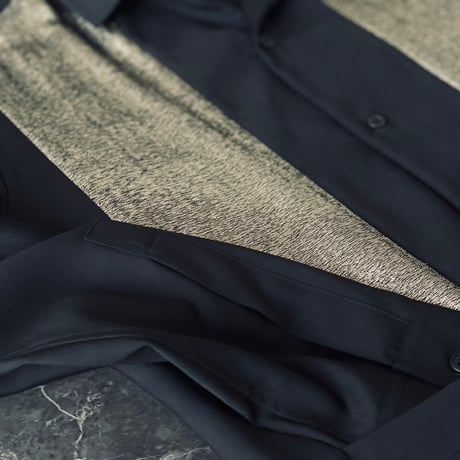 saint laurent paris wool shirt blouson