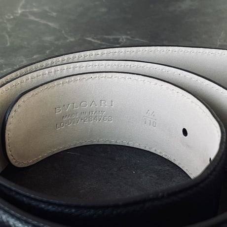 bvlgari 2023ss "bvlgari man" leather belt