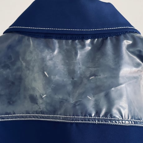 maison margiela  vinyl layered jacket