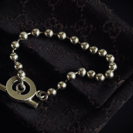 gucci ball chain silver 925 bracelet