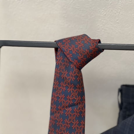 setup suit + hermes necktie #8