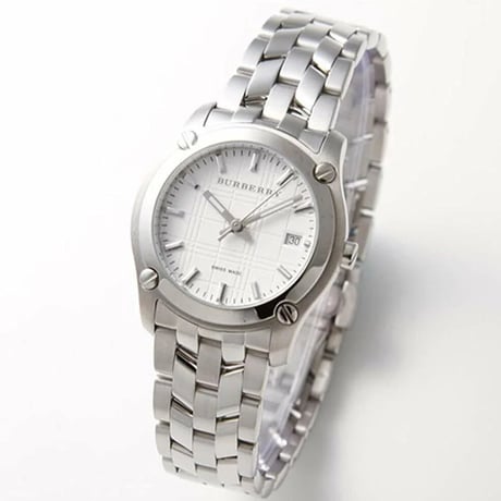 burberry check dress watch