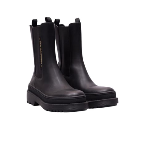 dior signature logo side gore boots 40