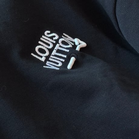 louis vuitton logo hoodie