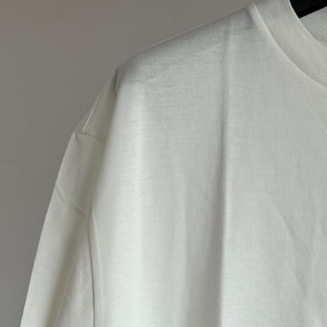 新品 jilsander + logo tops white M