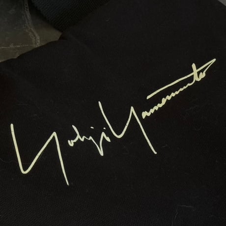 yohji Yamamoto logo back pack