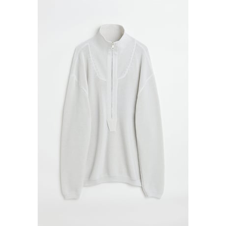 新品 our legacy 2023aw half zip knit 44