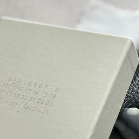 ※ price down!!!【国内正規】新品 maison margiela leather wallet black