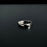 factory sample silver 925 möbius ring