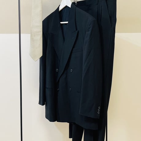 setup suit + hermes necktie #12