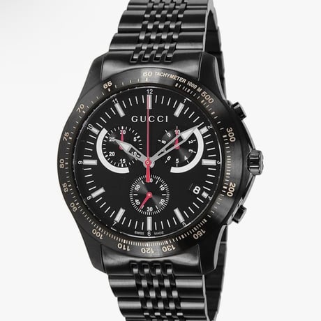 新品 gucci “G time less” chronograph