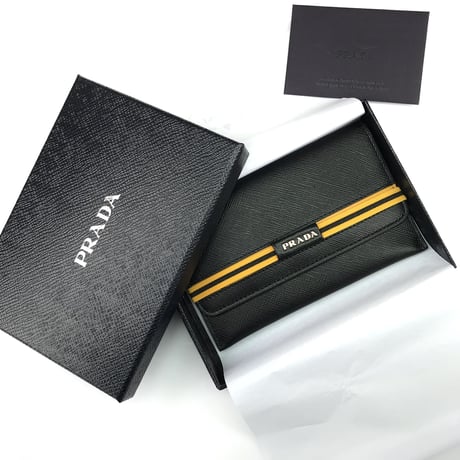 新品 prada 2019aw leather pouch 2 set