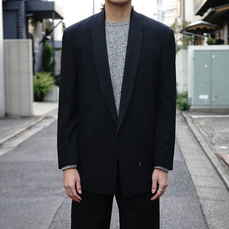 未使用 Gianni Versace double tuxedo set up suit