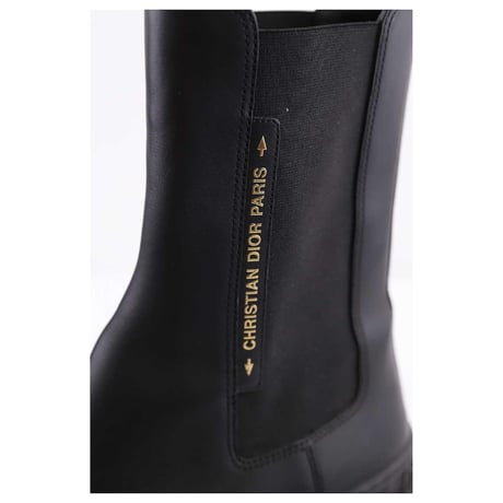 dior signature logo side gore boots 40