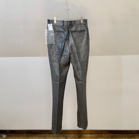 新品 paul smith 2016ss linen "箔" summer suit gray beige