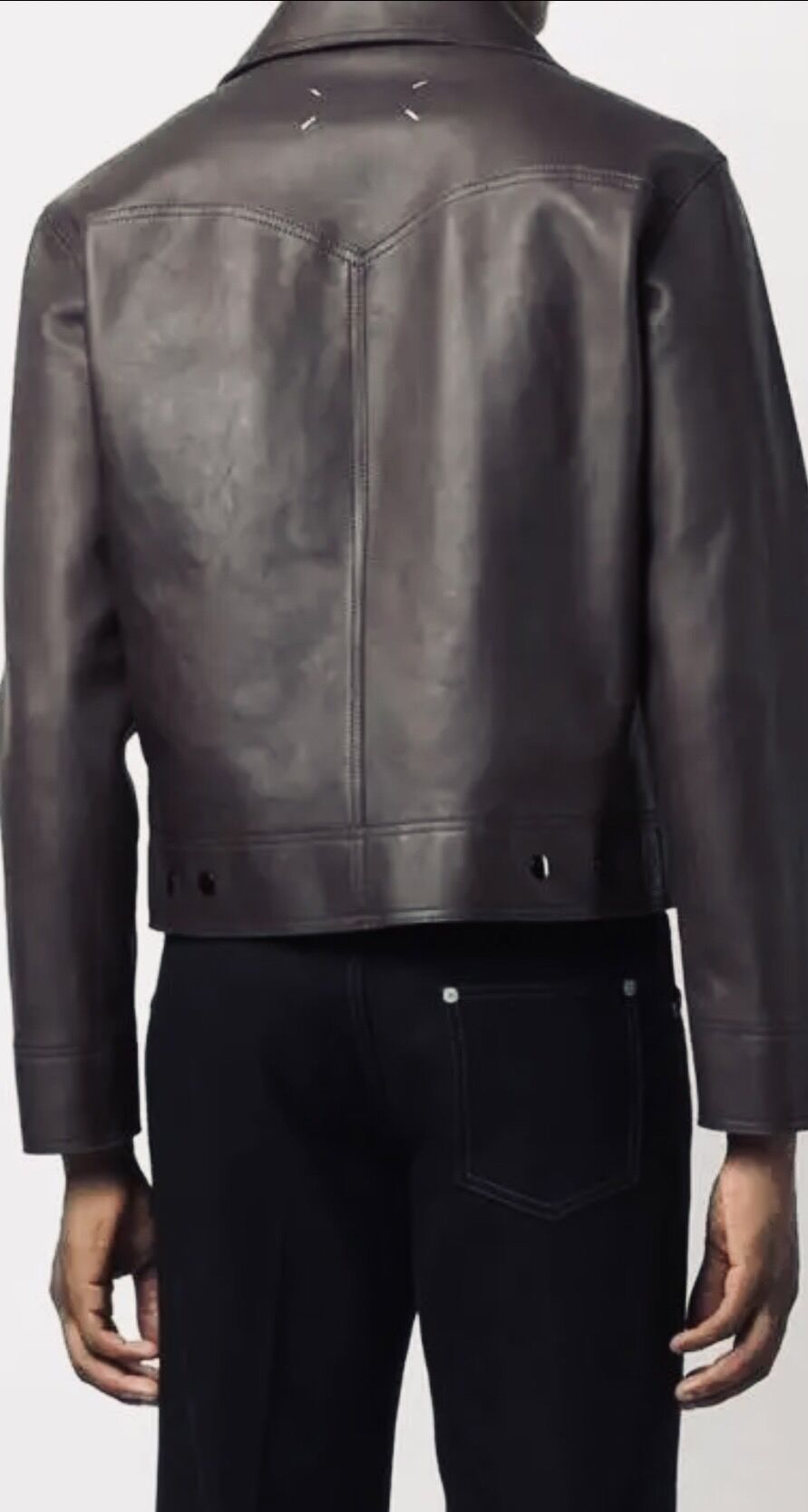 新品 maison margiela 2021aw leather jacket 46 | r 新品 maison margiela 2021aw leather jacket 46 | r