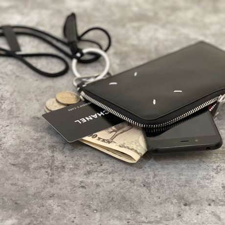 新品 maison margiela 2021ss leather pouch bag