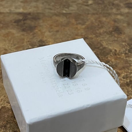 新品 maison margiela 2020ss signet ring 15号