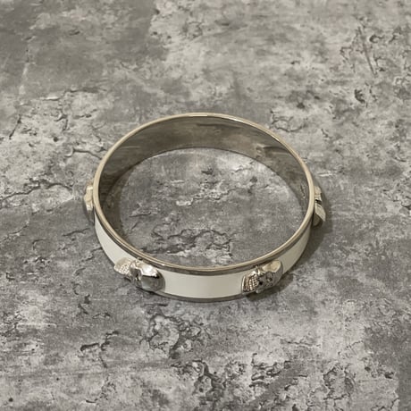 新品 alexander mcqueen 2021ss silver bangle