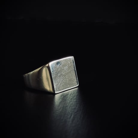 factory sample silver 925 square ring