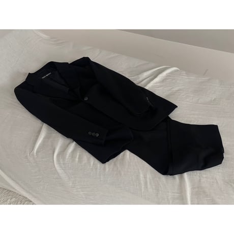 isseymiyake black set up suit 3