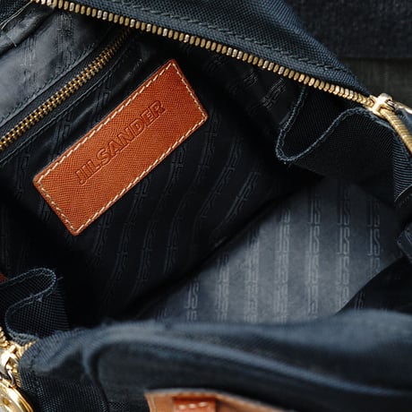 Jilsander leather shoulder bag