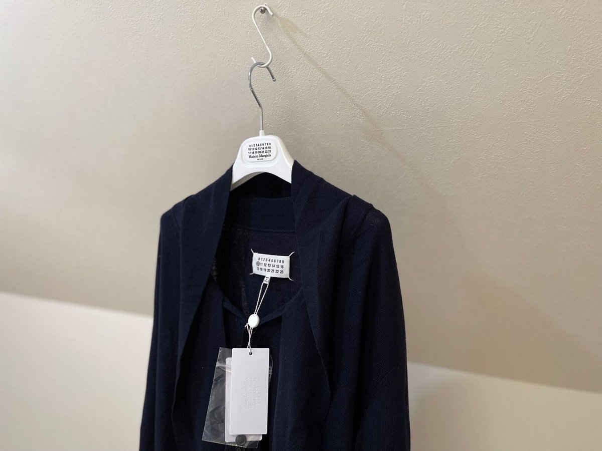 マルジェラ 白タグ ディアナ期 ここのえタグ カーディガン マルジェラ