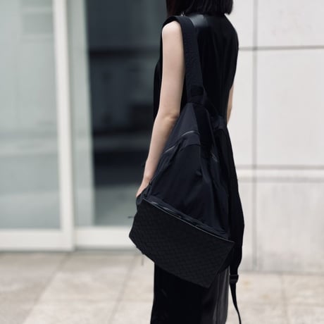 新品 bottega veneta 2021aw leather Intrecciato backpack