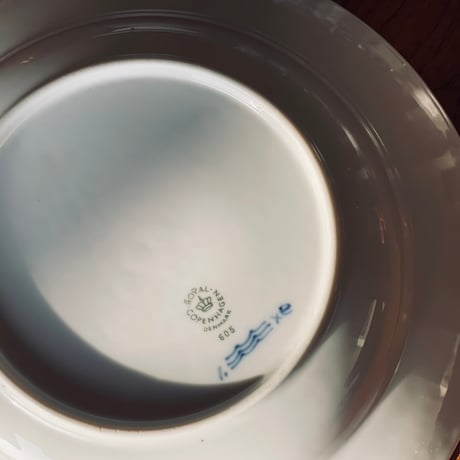 royal copenhagen vintage half lace deep plate 24cm #15