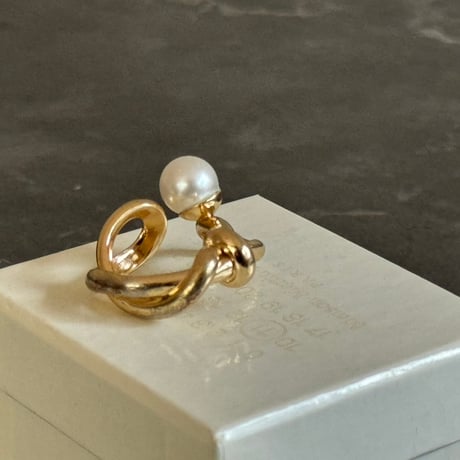 maison margeait "ここのえ期" pearl ring