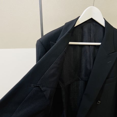 setup suit + hermes necktie #7