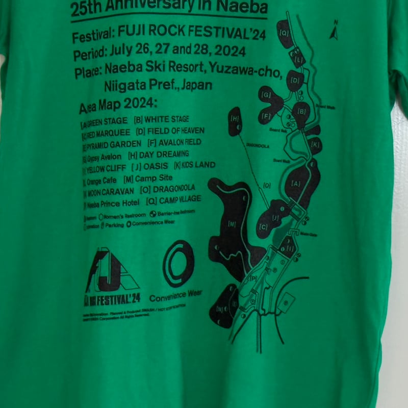 fuji rock staff tops M | requality