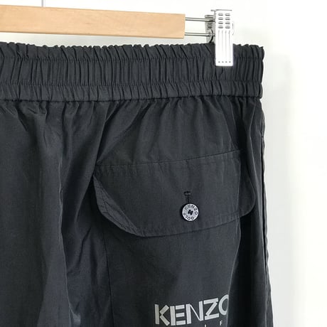 kenzo nylon wide pants