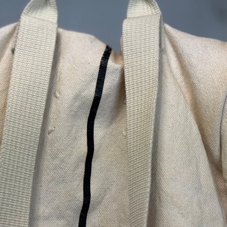 mason margiela atelier logo back pack