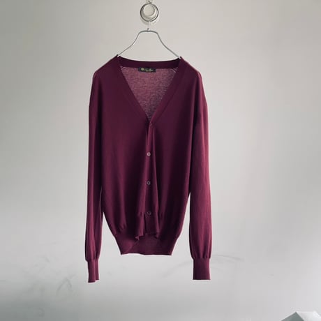 loro piana 2022aw pure cashmere cardigan