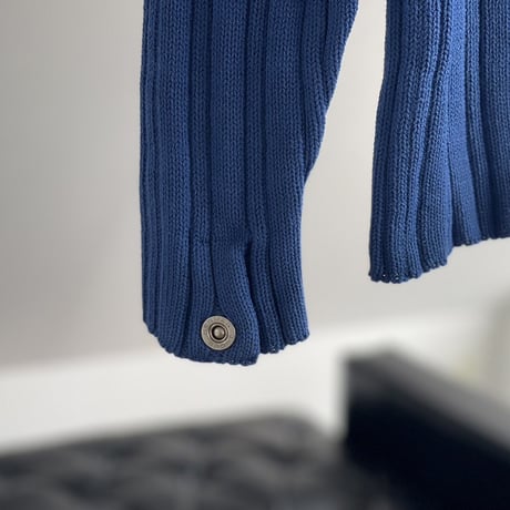 hermes blue knit L