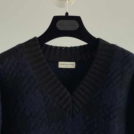 dries van noten oversize cashmere knit