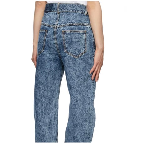 maison margiela "白タグ" belt docking denim pants 38