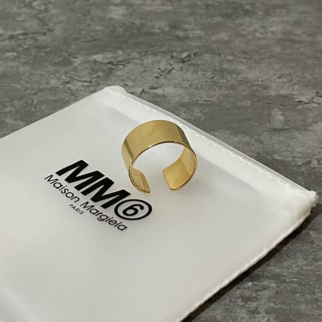 新品 mm6 maison margiela 2022ss gold ring