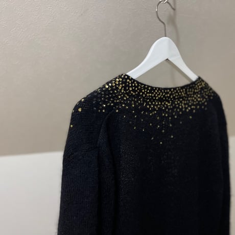 saint laurent 2016aw spangles cardigan