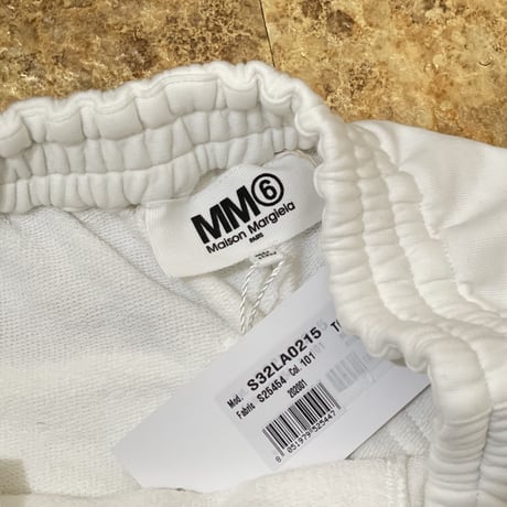 新品 mm6 maison margiela 2020aw eazy white pants S