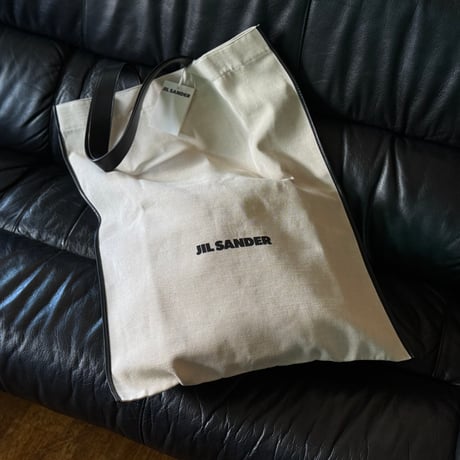 新品 jilsander book tote bag