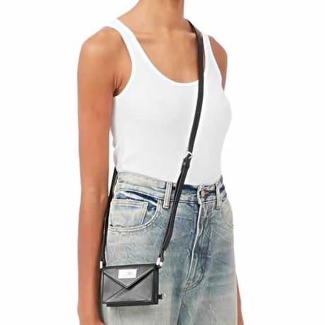 【国内正規】新品 mm6 maison margiela leather shoulder bag