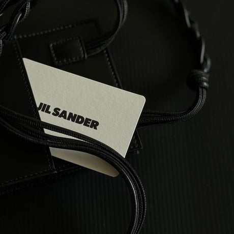 jilsander tangle leather bag
