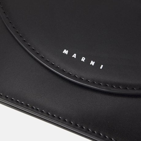 新品 marni signature logo shoulder bag