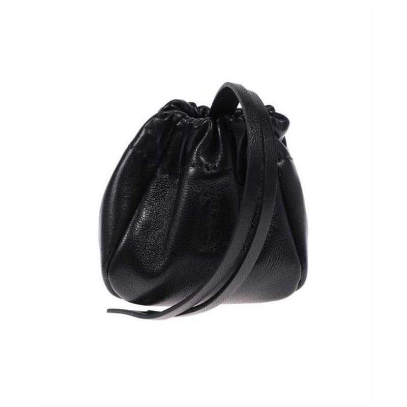新品 jilsander leather logo pouch | requality