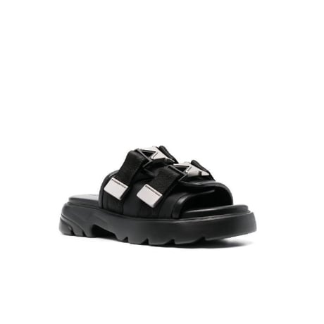 新品 bottega veneta leather platform sandals 43