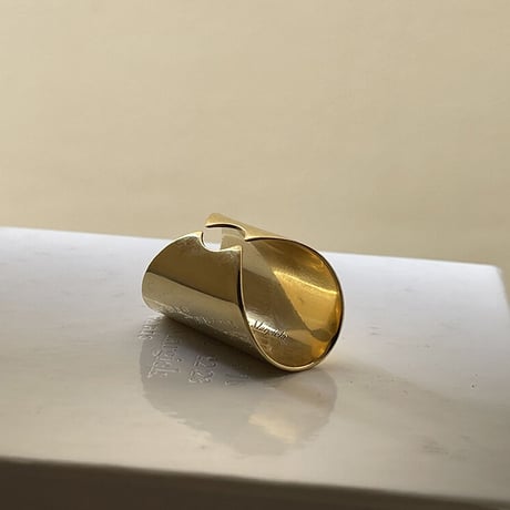 新品 maison margiela 2019aw gold ring 17号